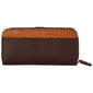 Womens Stone Mountain Tooled Large Zip Around Wallet - image 3