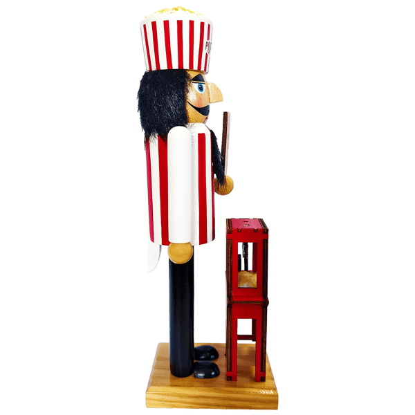 Santa''s Workshop 14in. Fresh Popcorn Nutcracker