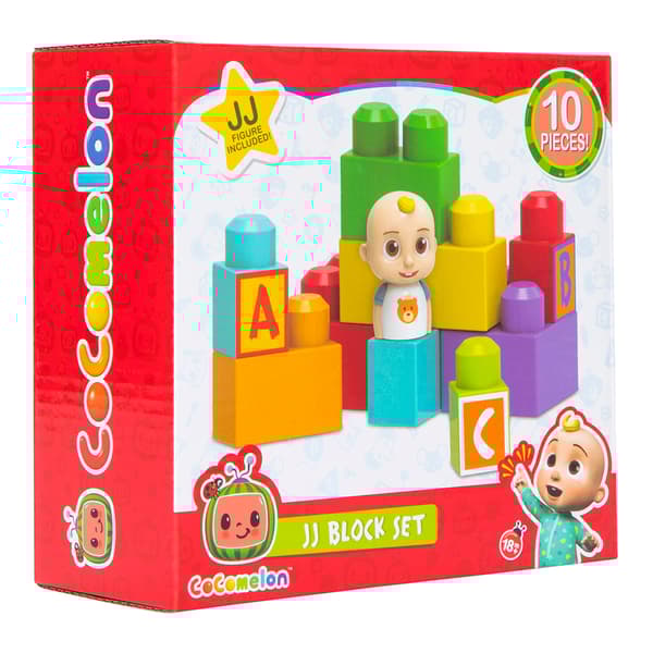 10pc. Cocomelon Block Set - image 