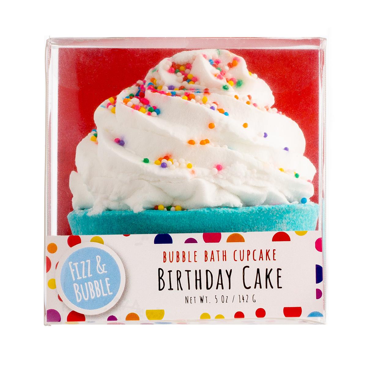 Fizz & Bubble Birthday Cake Bubble Bath Cupcake