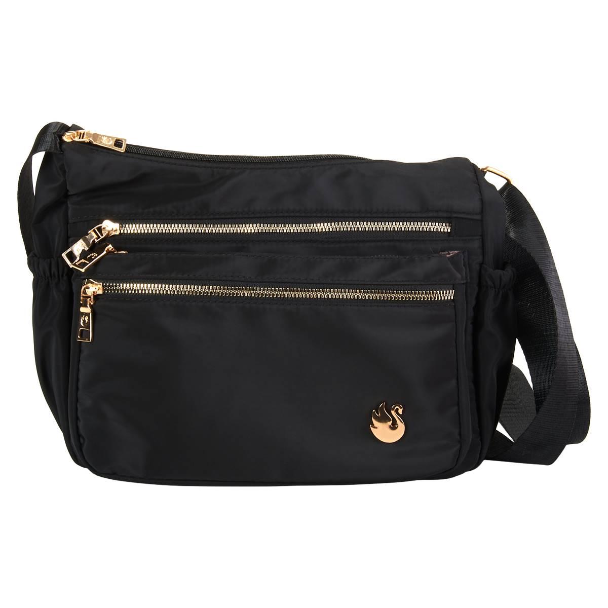 Gloria Vanderbilt Double Zip Pocket Crossbody