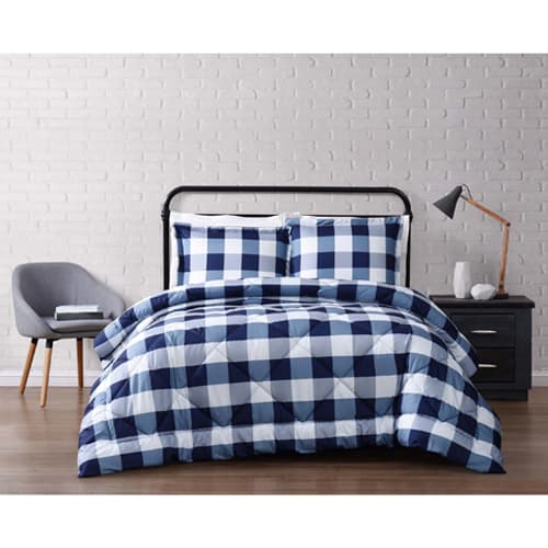 Truly Soft Everyday Buffalo Plaid Comforter Set - image 