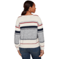 Petite Skye&#8217;s the Limit Back To Town V Neck Stripe Sweater - image 2
