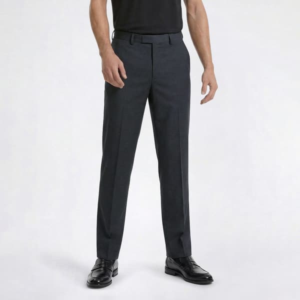 Mens Haggar Comfort Plaid Dress Pants