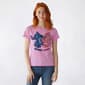Juniors Freeze Stitch/Angel Hug Girlfriend Tee - image 1