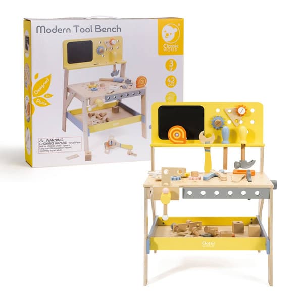 Classic Toy Wood Workbench