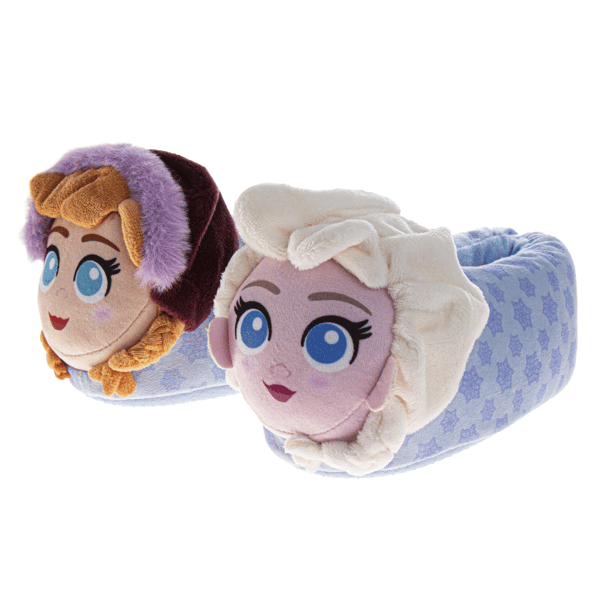 Toddler Girls Disney™ Frozen Anna & Elsa 3D Slippers