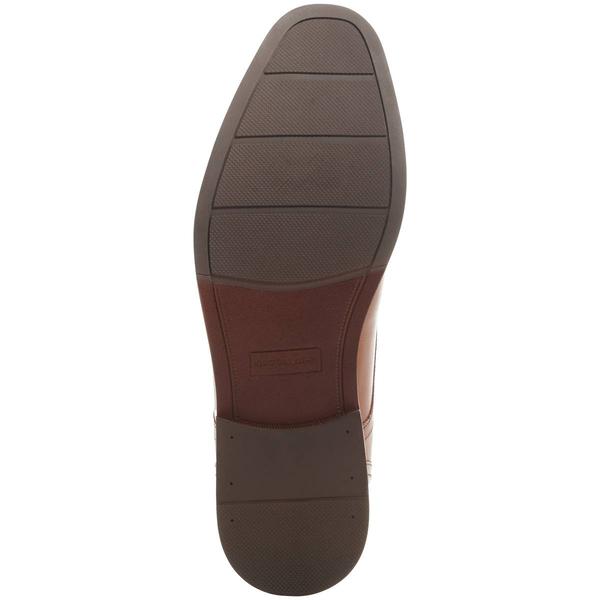Mens Johnston & Murphy Borland Plain Toe Tan Oxfords