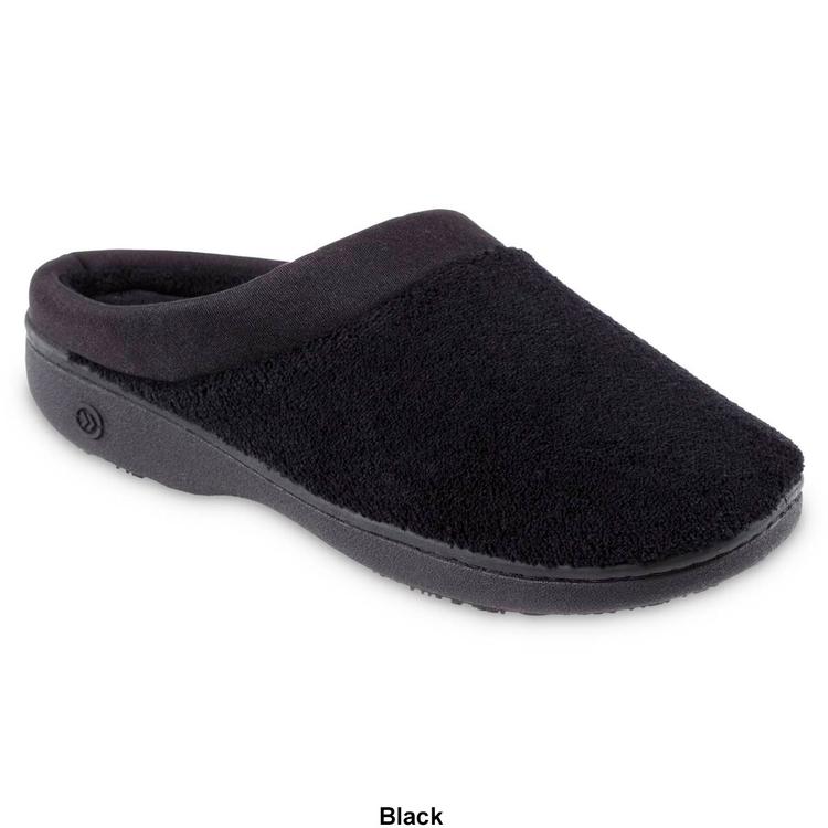 Womens Isotoner® Microterry Hoodback Slippers