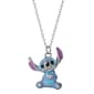 Disney Stitch Sterling Silver Enamel Pendant Necklace - image 1