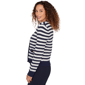 Womens Emaline Golden Nautica Zig Zag Button Front Cardigan - image 4