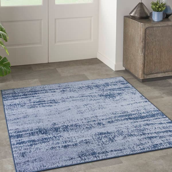 Nourison Essentials Abstract Indoor/Outdoor Square Rug