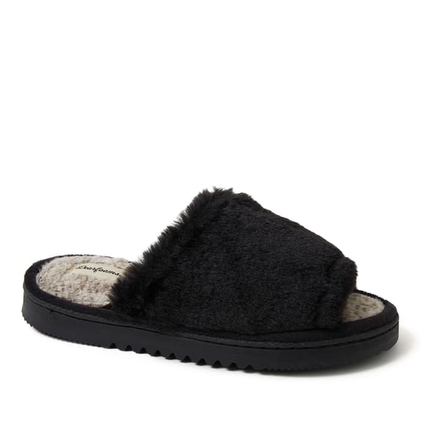 Womens Dearfoams&#174; Scarlett Pile Slide Slippers