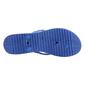 Womens Ashley Blue Beaded Rhinestone Flip Flop Sandals - image 5