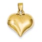 Gold Classics(tm) 14kt. Gold Puffed Heart Pendant - image 1