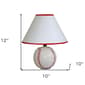HomeRoots 12in. Ceramic Baseball Sports Table Lamp - image 2