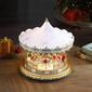 Mr. Christmas 17in. Animated Deluxe Crystal Carousel - image 6