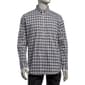 Mens Architect® Regular Fit Button Down Poplin Shirt - Navy/Grey - image 2