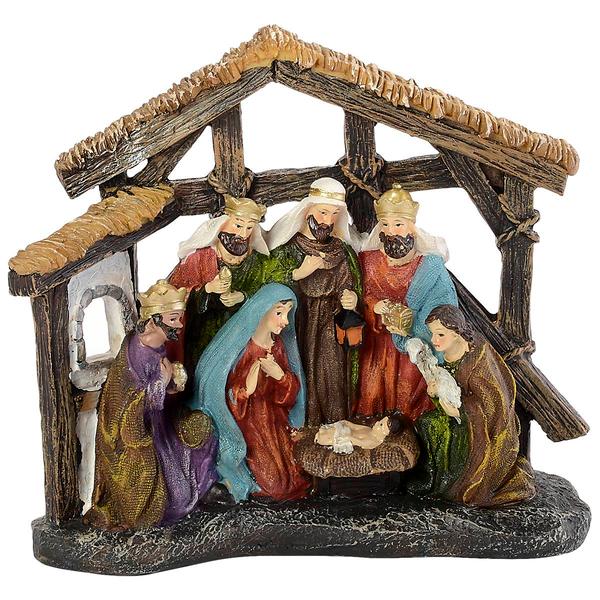 Resin Creche Nativity - image 