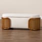 Baxton Studio Basira Japandi Storage Bench - image 10