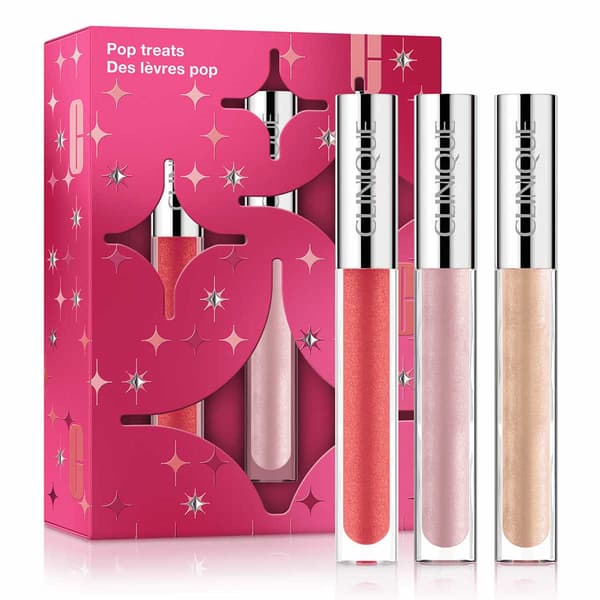 Clinique Pop Treats Pop Plush Lip Gloss Gift Set - $75 Value - image 