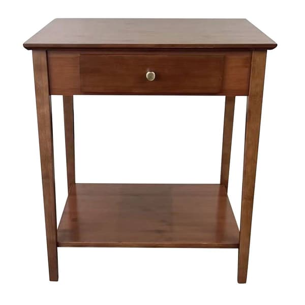 eccostyle&#8482; Solid Bamboo End Table w/ Drawer