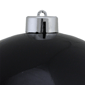 Northlight Jet Black Shatterproof Shiny Christmas Ball Ornament - image 2