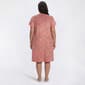 Plus Size White Orchid Flutter Sleeve Cloud Knit Floral Paisley - image 2