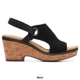 Womens Clarks® Collections Giselle Sea Wedge Sandals