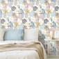 RoomMates(R) Pink Perennial Blooms Peel & Stick Wallpaper - image 1