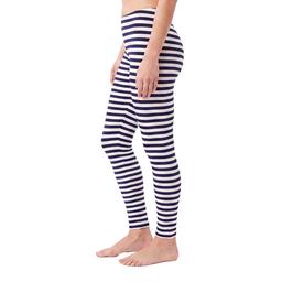 Womens LANDS'' END Stripe Full Length Legging Pants