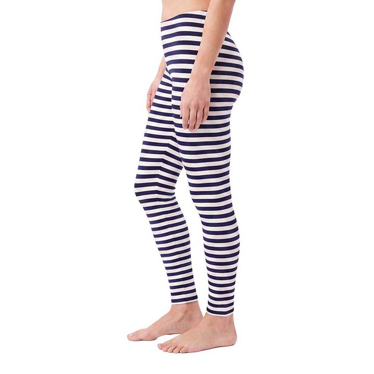 Womens LANDS'' END Stripe Full Length Legging Pants
