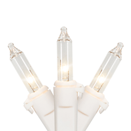 Hofert Everglow 38ft. Chasing Clear Mini Christmas Lights