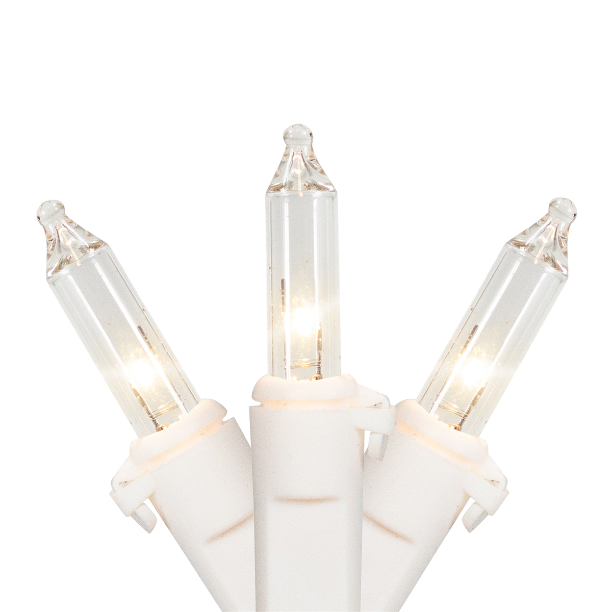 Hofert Everglow 38ft. Chasing Clear Mini Christmas Lights
