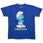 Young Mens Tee Luv Short Sleeve Smurfs Graphic Tee - image 2