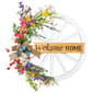 Hanging Wooden Floral Wheel - image 1