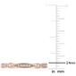 Diamond Classics&#8482; 10kt. Rose Gold 1/4ct. Diamond Band Ring - image 4