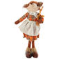 14in. Standing Fox in Plaid Dress - image 1