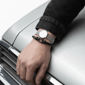 Mens Iron Saints Black Cable Cuff Bracelet - image 3