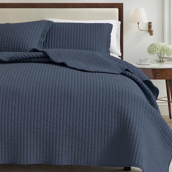 FreshFolds Alicia Microfiber All-Season Quilt Set