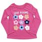 Girls (7-16) Tales &amp; Stories Long Sleeve Love Blooms Tee - image 2