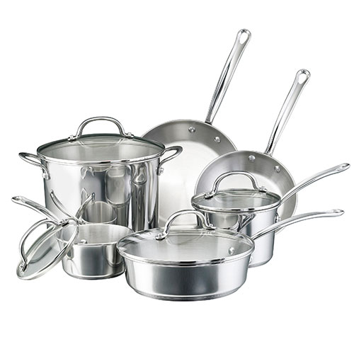 Farberware® Style 10pc. Nonstick Cookware Pots & Pans Set - Boscov's