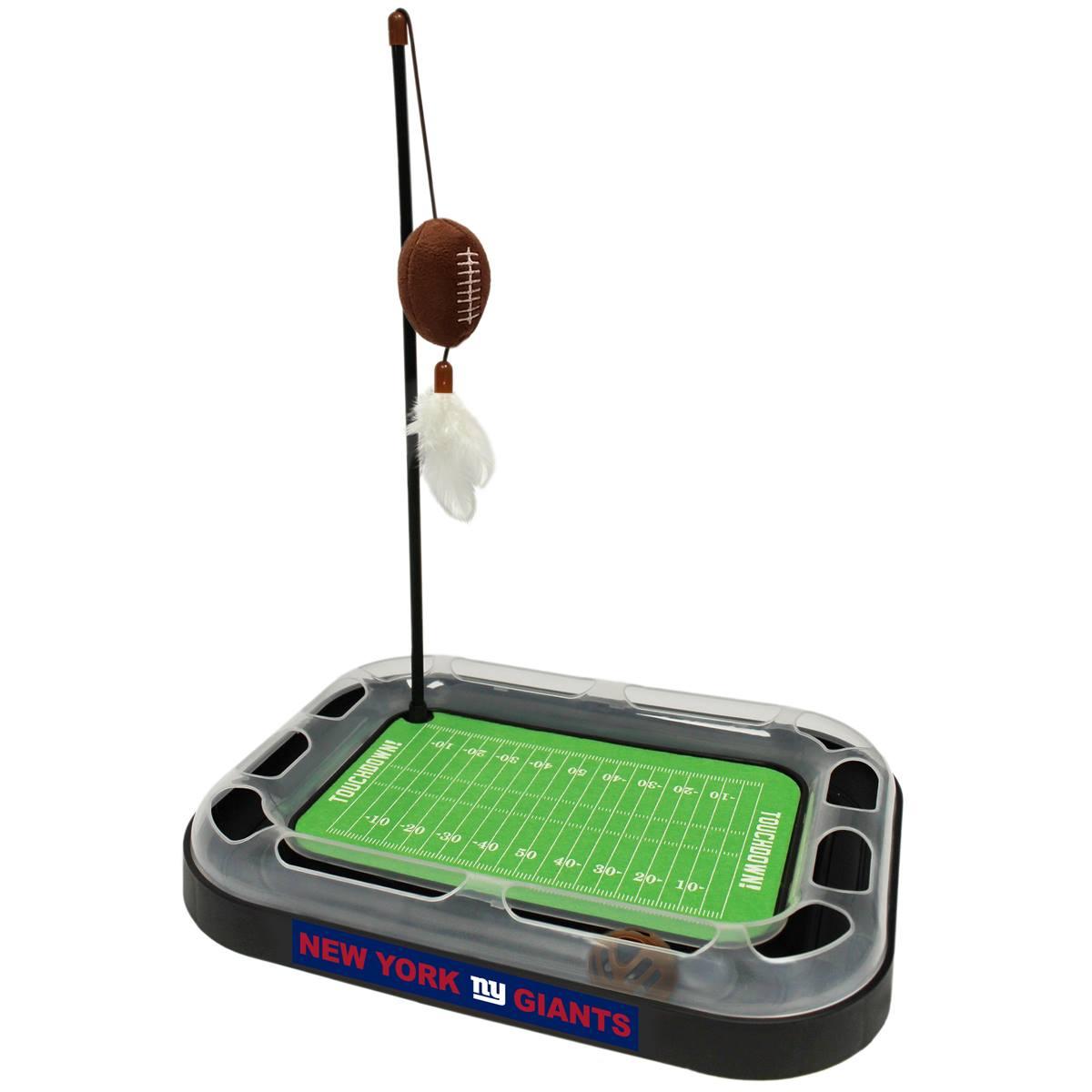 NFL New York Giants Football Field Cat Scratcher