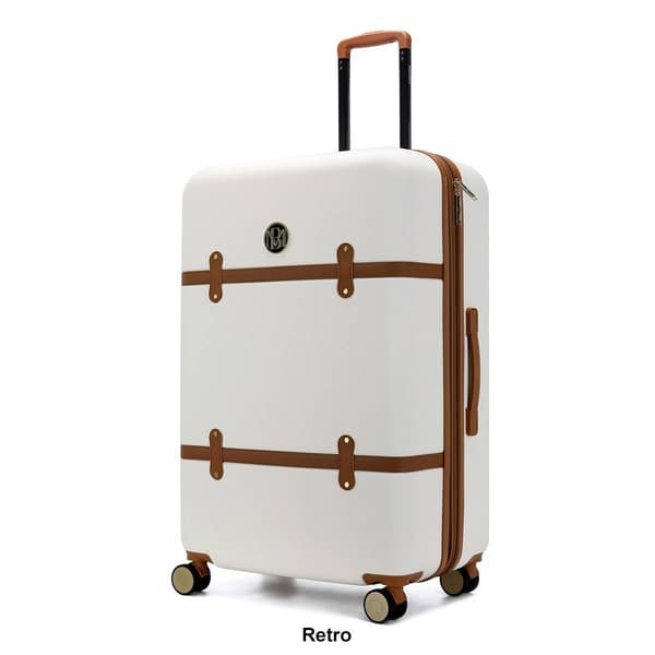 Badgley Mischka Grace 3pc. Expandable Retro Luggage Set