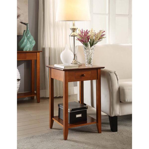 Convenience Concepts American Heritage End Table w. Drawer - image 