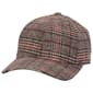 Womens C&C California Plaid Baseball Cap - image 1