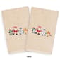 Linum Home Textiles Christmas Skating Party Hand Towel - Set of 2 - image 2