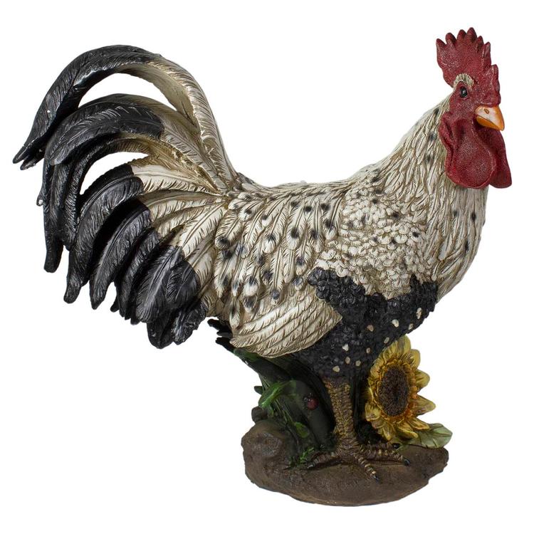 Northlight Seasonal 17in. Standing Rooster Outdoor Garden Statue