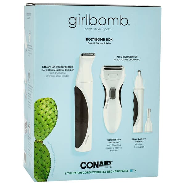 Conair(R) GirlBomb Rechargeable Shaver Set - image 