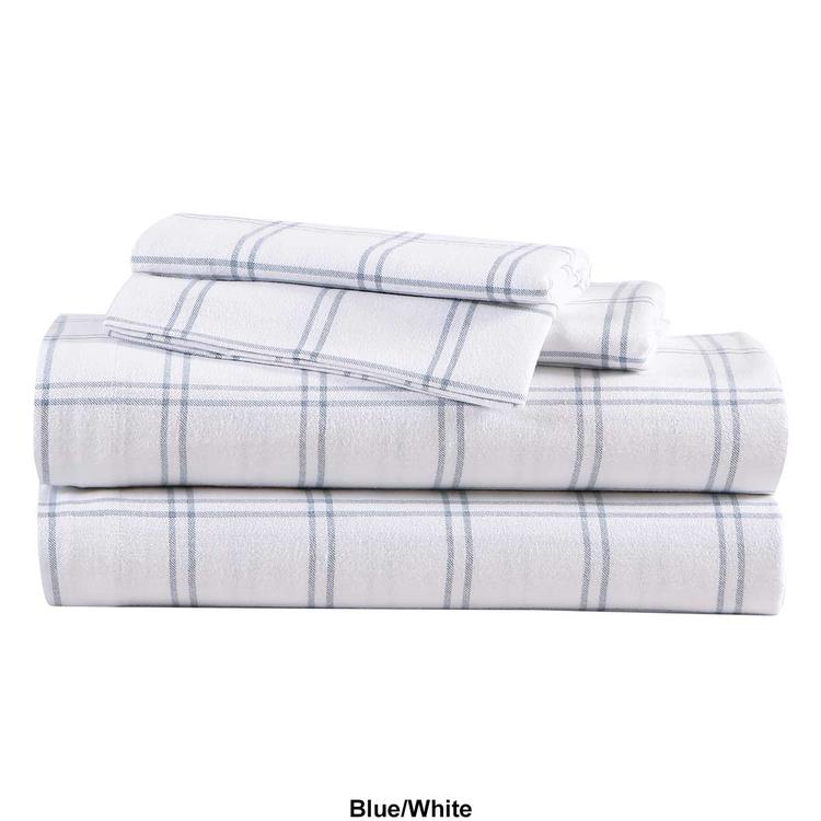 Eddie Bauer Westridge Plaid Cotton Flannel Sheet Set